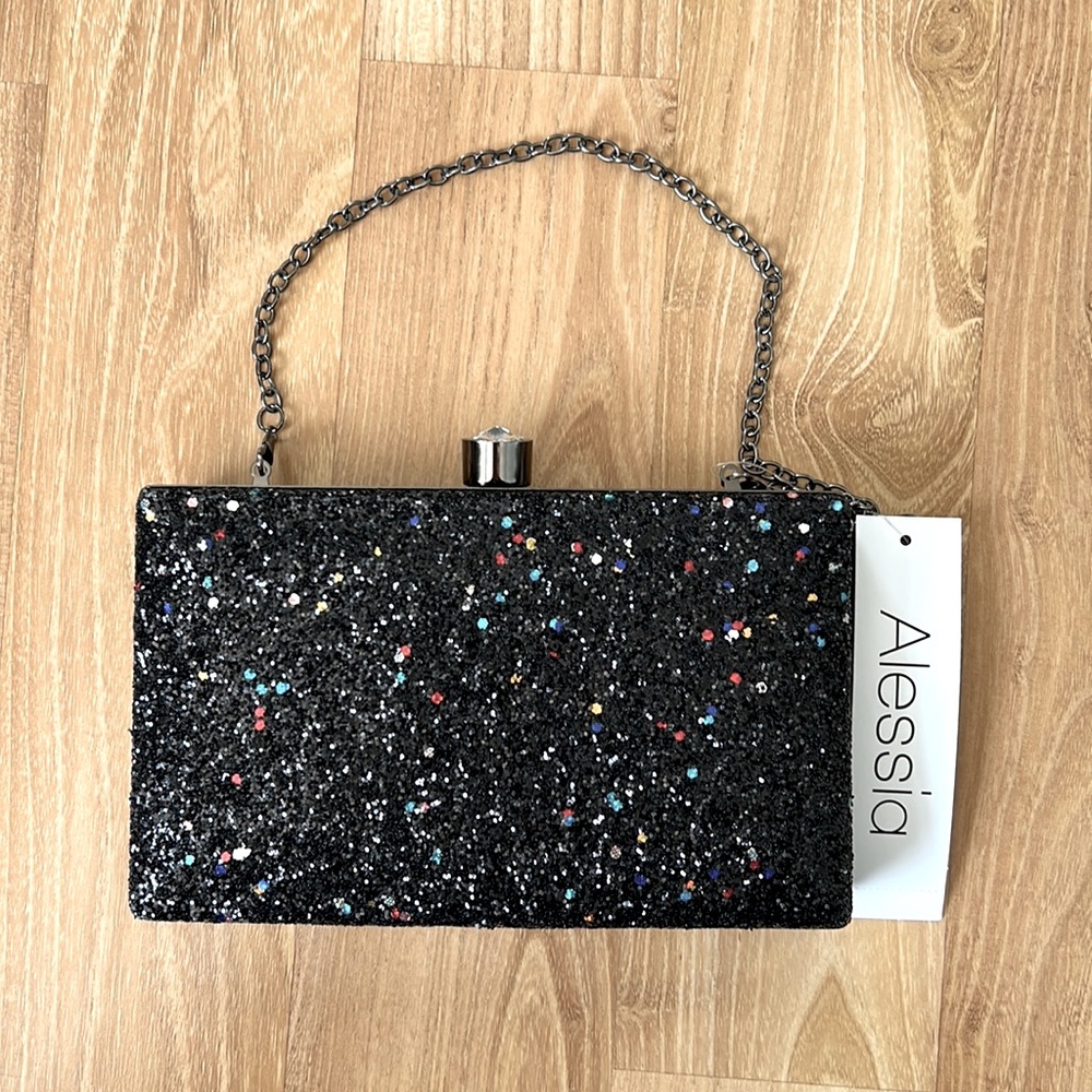 Alessia Glitter Handbag